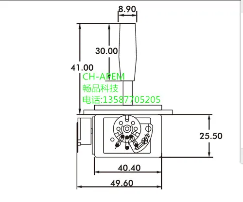 Potenciómetro de Joystick, CH-APEM, Changpin, seguridad, PTZ, matriz, teclado, cámara domo