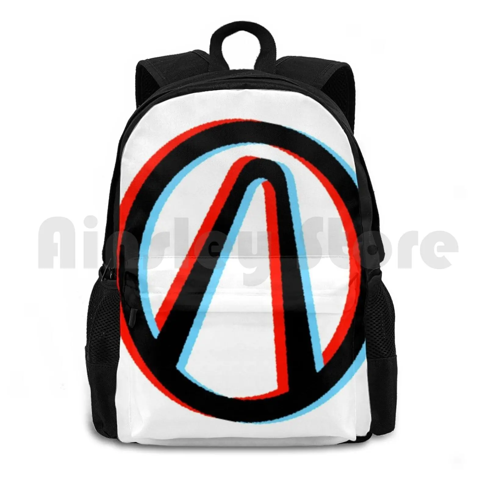 

Symbol 3d Anaglyph Outdoor Hiking Backpack Waterproof Camping Travel 2 3d Anaglyph 3d Video Game Claptrap Gamer Tales From The