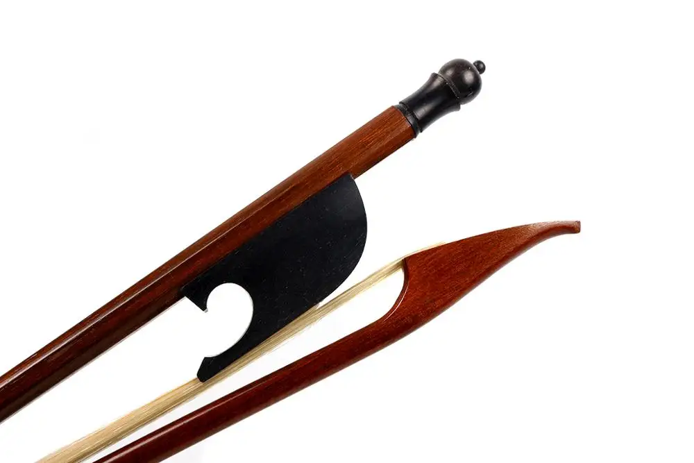 

Yinfente 4/4 Cello Bow Baroque Style Straight Ebony frog High Quality Horse Hair