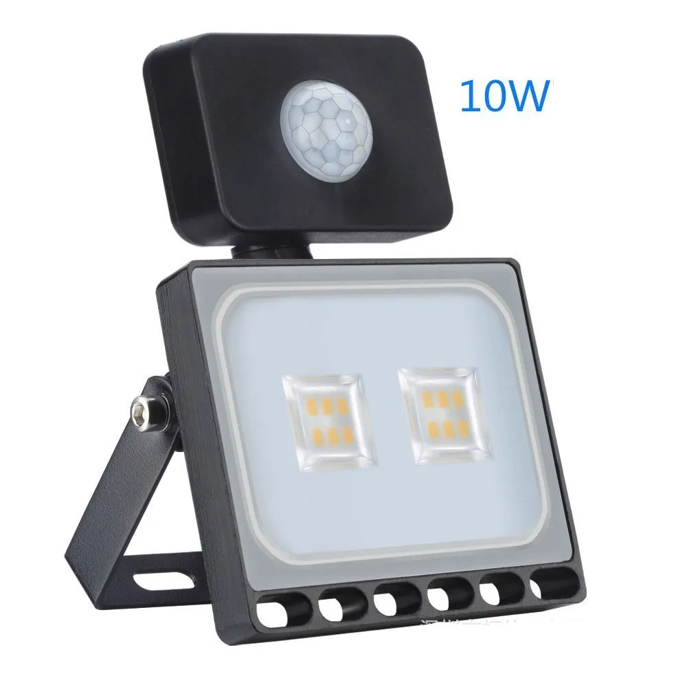 

LED PIR Motion Sensor Floodlight 10W 20W 30W 50W 100W Waterproof IP65 220V Floodlight Garden Spotlight Outdoor Wall Lamp