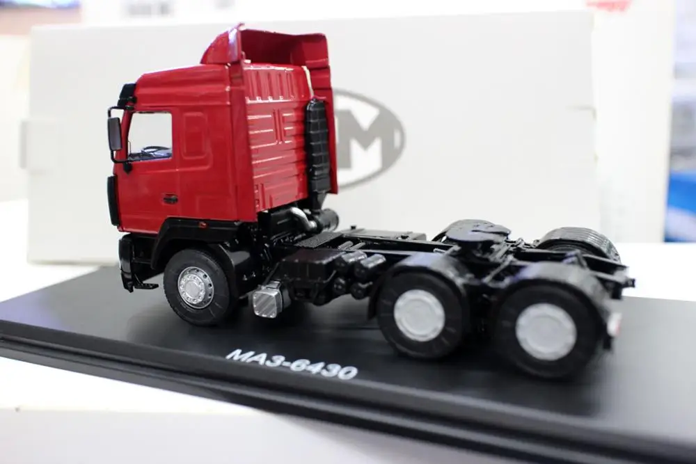 New SSM 1/43 MAZ 6430 Tractor SSM1219 Diecast USSR Truck By Start Scale Models For Collection Gift