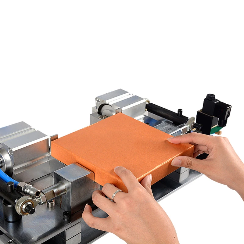 

JDT-280 Gift Box Crescent Punching Machine Double Nail Button Punching Machine Box Semicircle Punching Machine Shaped Hole