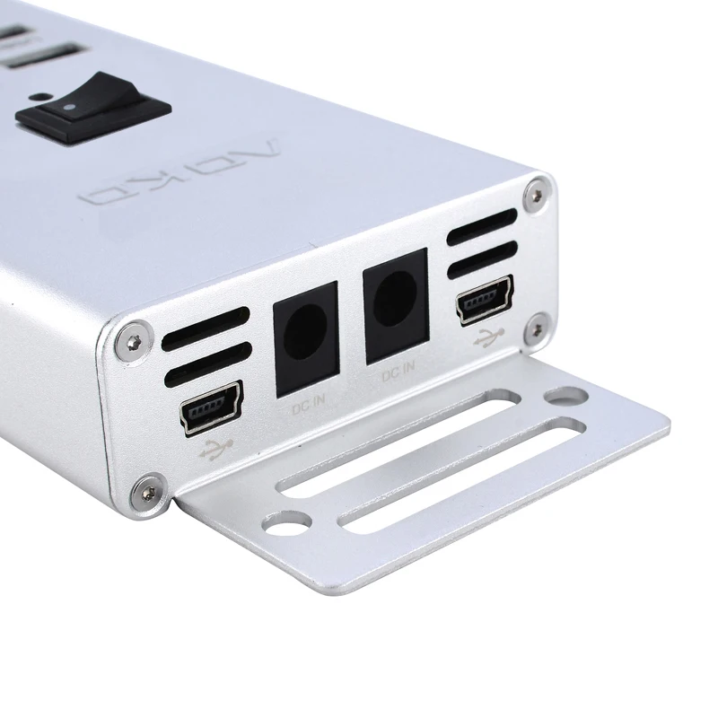 AOKO-hub usb 2,0, 32 puertos, corriente de salida de cada interfaz 5V1A