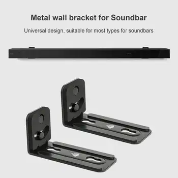 Univerzální montážní držák pro soundbar Xiaomi Samsung Sony LG JBL Polk Audio Bose TV reproduktor soundbar kovový stojan 12 nejlepší prodej držák na soundbar LG - №9