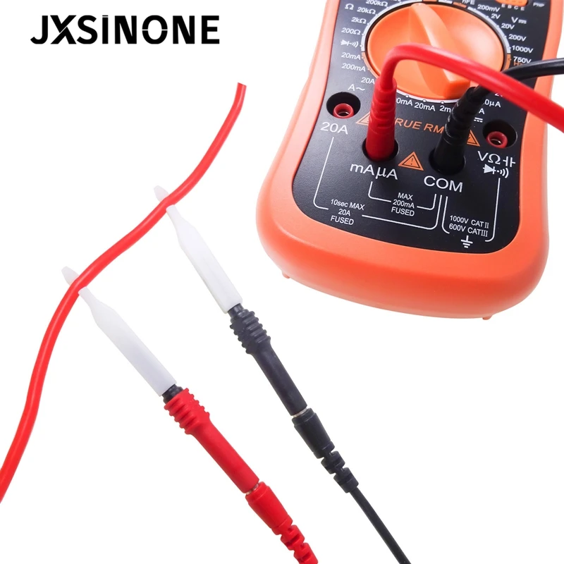 JXSINONE P30009 5PCS ฉนวนกันความร้อนเจาะ Probes, Automotive Diagnostic Test ซ่อมเครื่องมือเข็ม,กลับ Probe Kit
