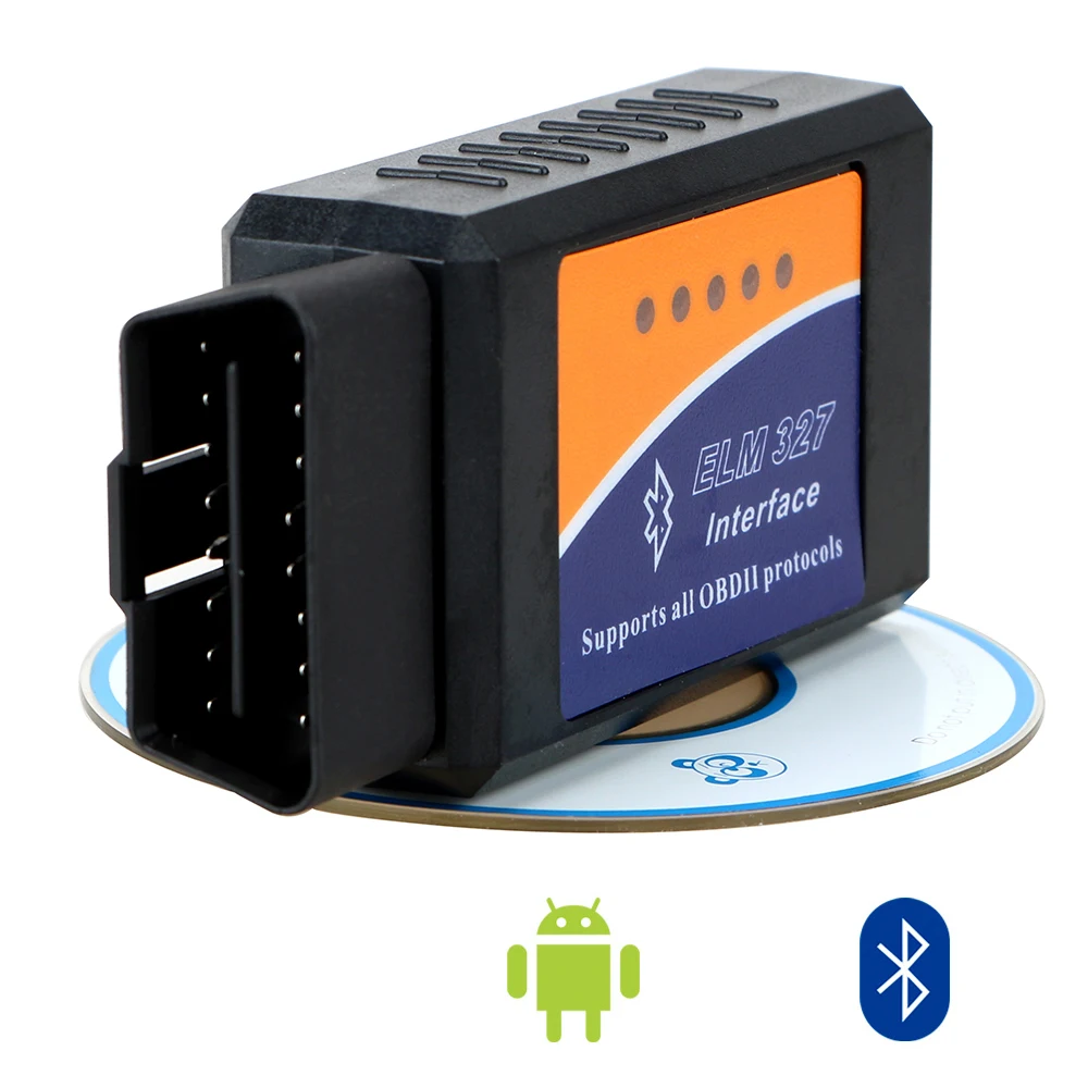 Bluetooth ELM327 OBDII Auto Diagnostic Tool ELM327 V2.1 OBD2 Code Reader for Android OBD2 Car Diagnostic Tool Scanner