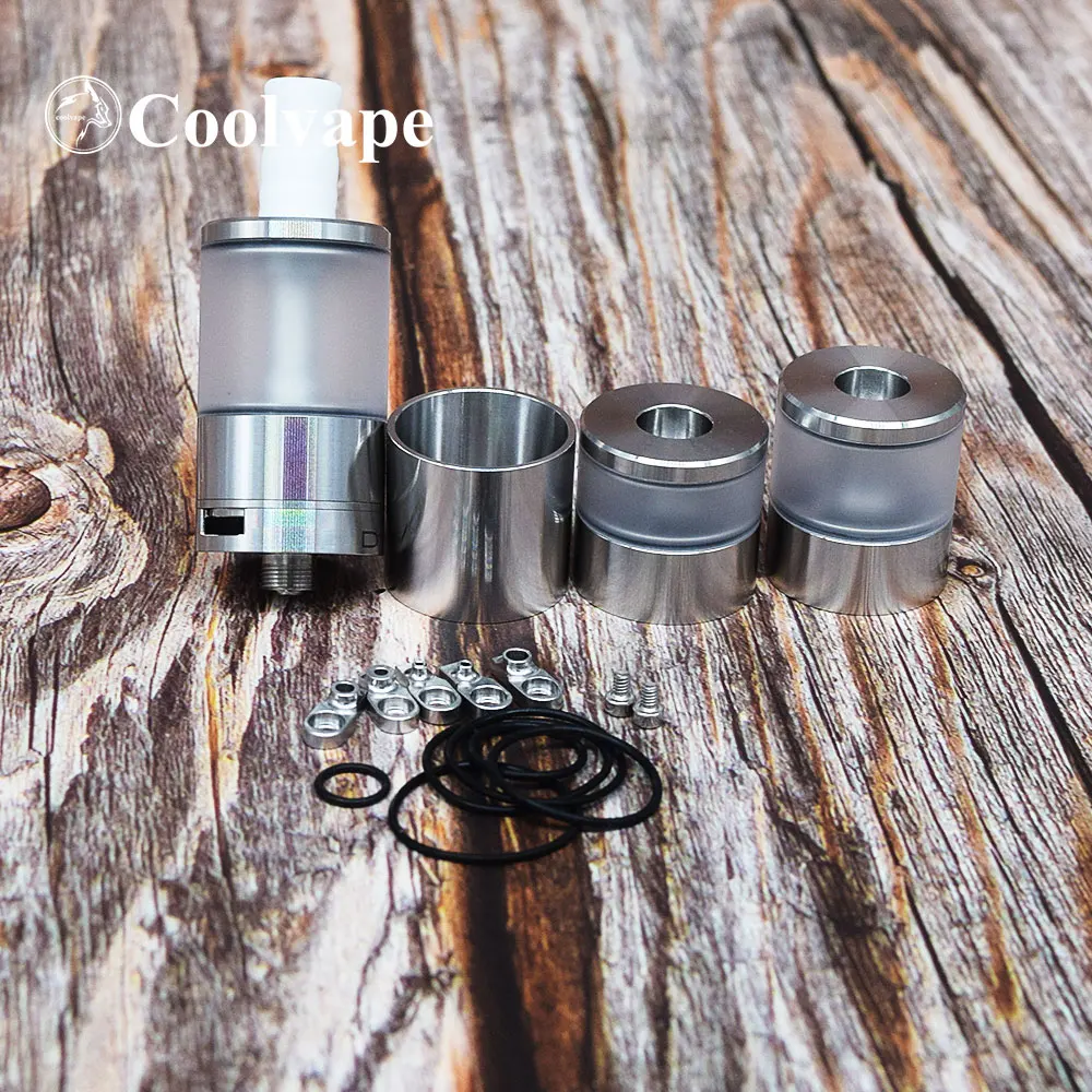 Coolvape Dvarw MTL elektroniczny papieros RTA zbiornik 5ml 316 SS 22mm Rebuildable atomizer zbiornik vape fit 510 mech mod vs Dvarw DL RTA