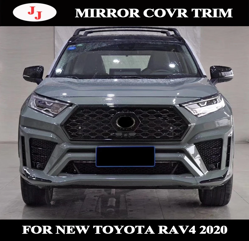 Dla Toyota Rav4 body kit 2019 2020 przednie i tylne zderzaki dla nowego rav4 boczna dokładka z malowaniem