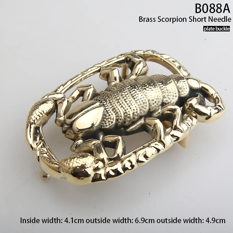 Solid Brass Belt Buckle Metal Belt Buckle For Men High Quality For Leather Craft Jeans Webbing Replacement Buckle Accessories