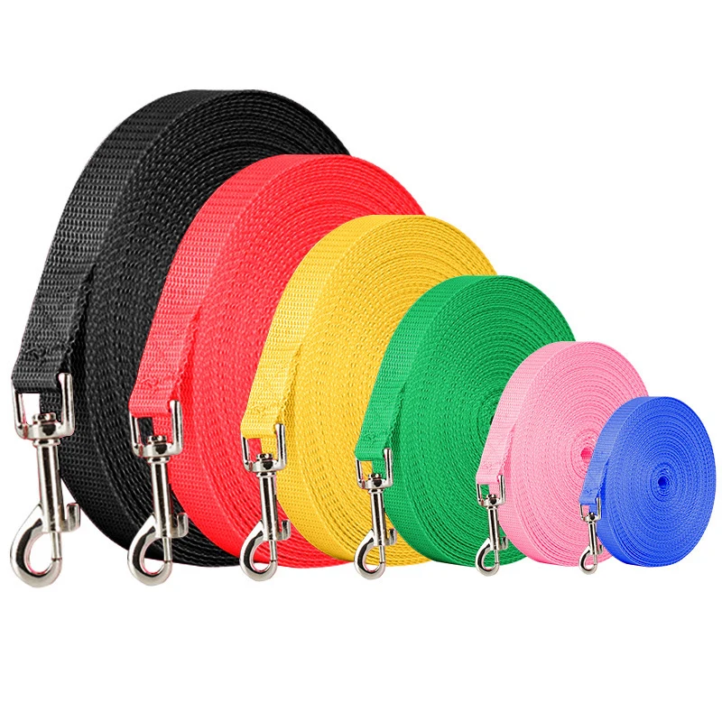 20m Super Long Dog Training Leash 10m Dog Leash Webbing Durable Leash For Dog Husky Dog-leash Pet Dog Lead Leash 15m Wholesale