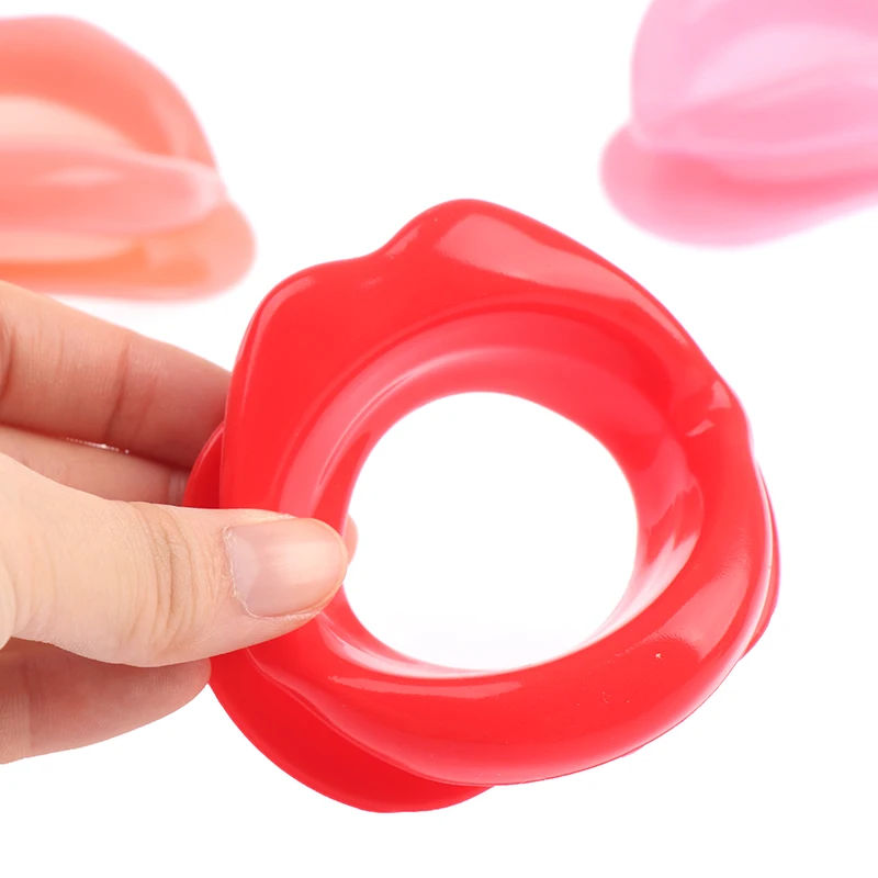 1PC Slim Exerciser Silicone Gel silicone gel Lip Muscle Trainer Massage Aging Anti Wrinkle Tool