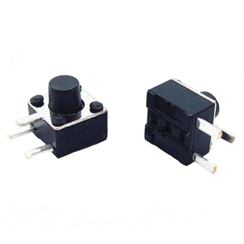 20 قطعة/الوحدة 4.5*4.5 مللي متر لوحة PCB لحظة التبديل لعبة التبديل DIP الجانب 3Pin 4.5*4.5*3.8/4.5/5/5.5/6/7 مللي متر