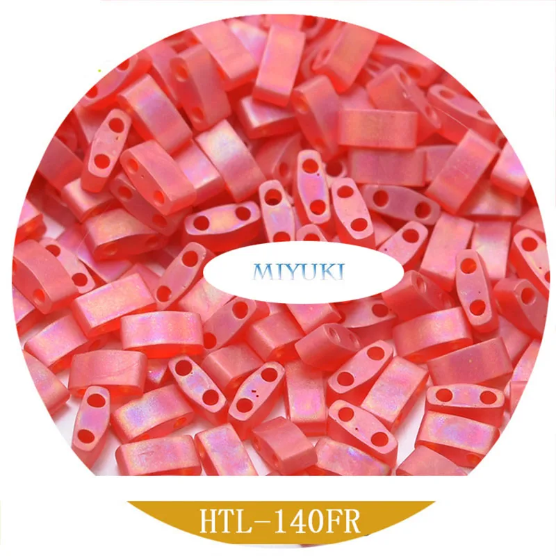 HTL Beads Japan Miyuki Tila Beads 25-Color Matte Magic Series 3G Pack Glass Beads for Jewelry