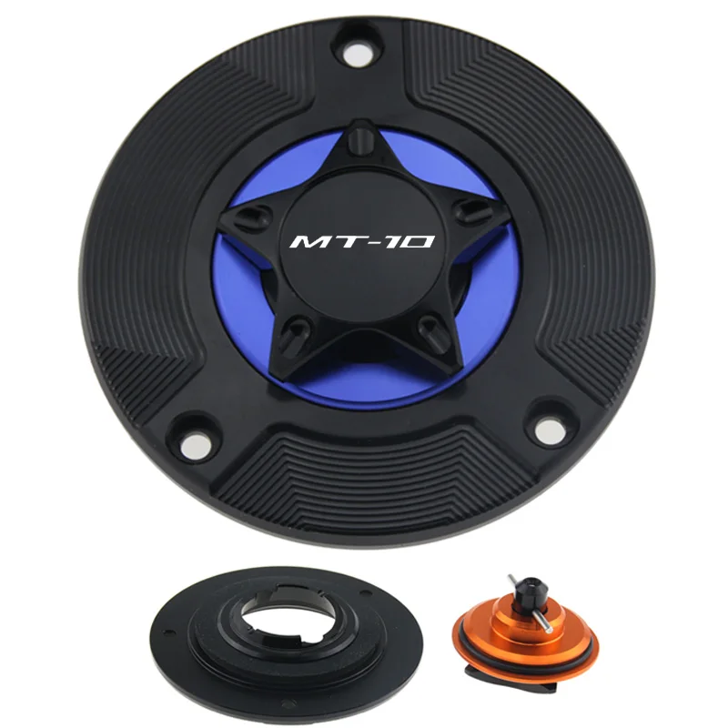 

CNC Aluminum Keyless Motorcycle Accessories Fuel Gas Tank Cap Coverfor Yamaha MT-10 MT10 MT 10 2016 2017 2018