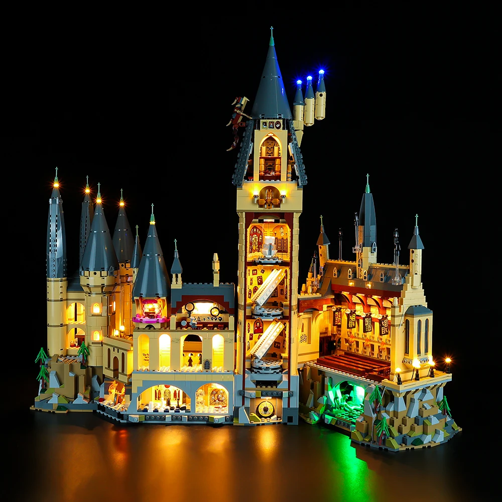 Kyglaring Led Light Up Kit For LEGO 71043 te Hogwart's Castle Light Set  (Not Include The Model)