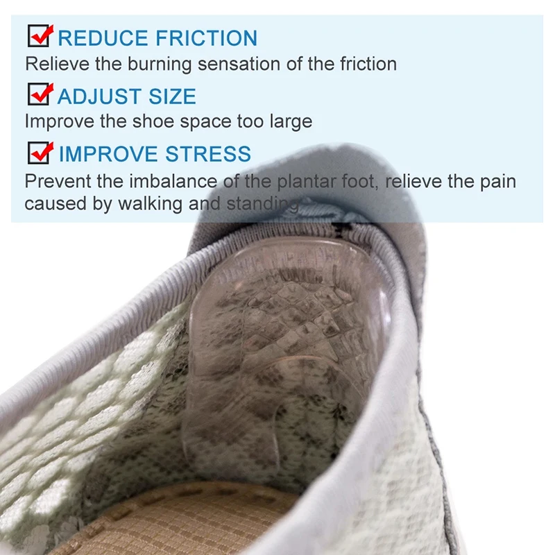 4pcs Toe Protector U-Shaped Gel Callus Pads Waterproof Foot Corn Protector Sticker Reduce Rubbing Reusable Callus Cushions