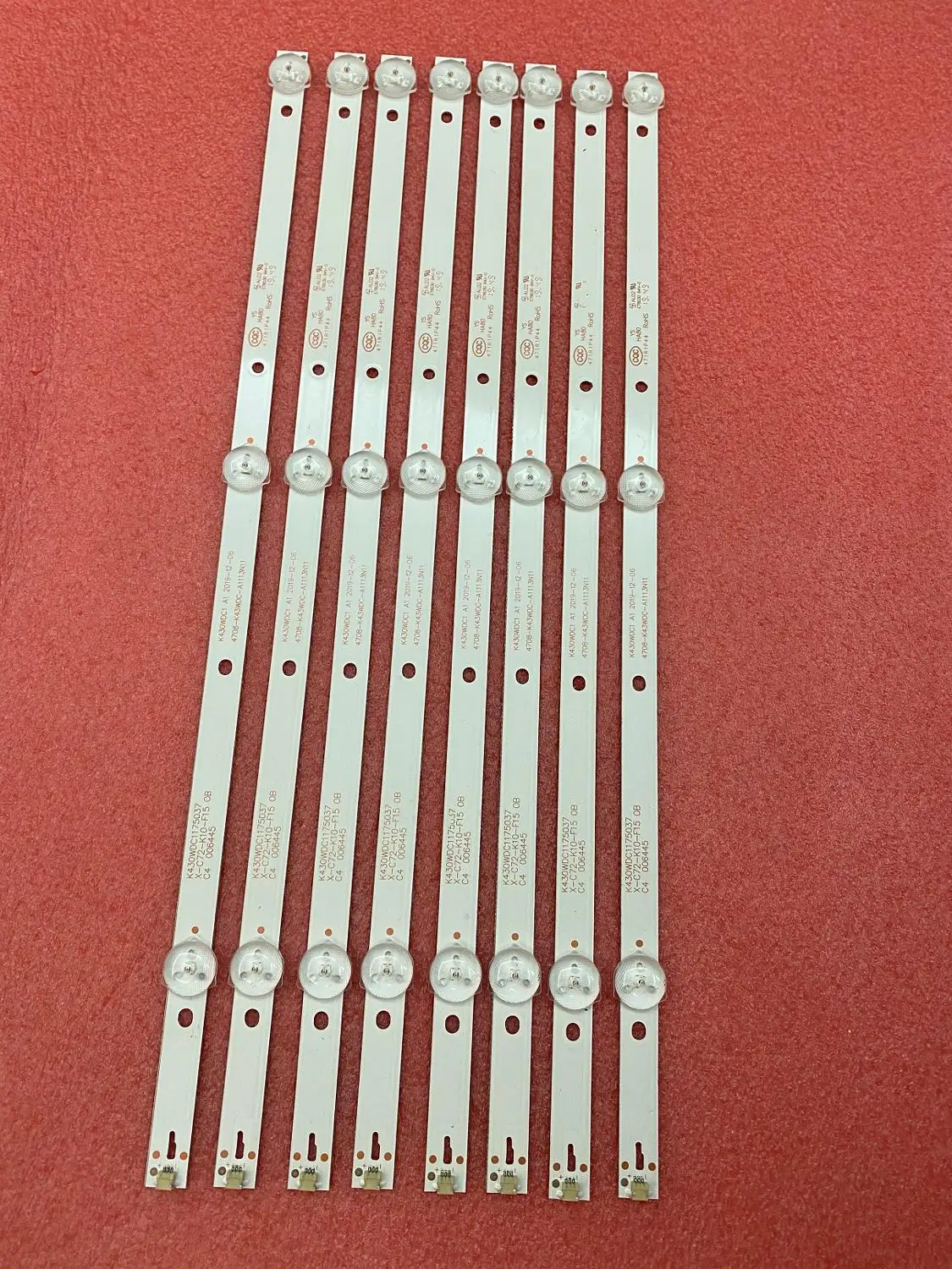 LED bar for 43PFS4012 43DL4012N L43E6800 43HFF5952 43L1600C 43BDL4012N K430WDC1 A1 A3 4708-K43WDC-A1113N11 A3113N11