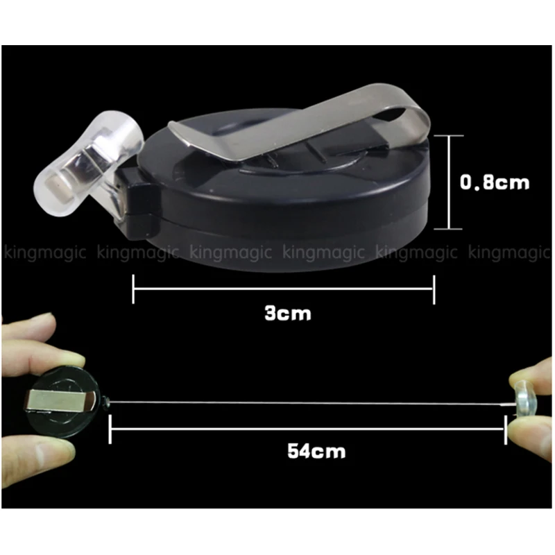 Magic Tricks Coin Vanisher Utensil Close-Up Illusion Stage Props Small Toy Gift for Kids Magician Gimmick Magia Street