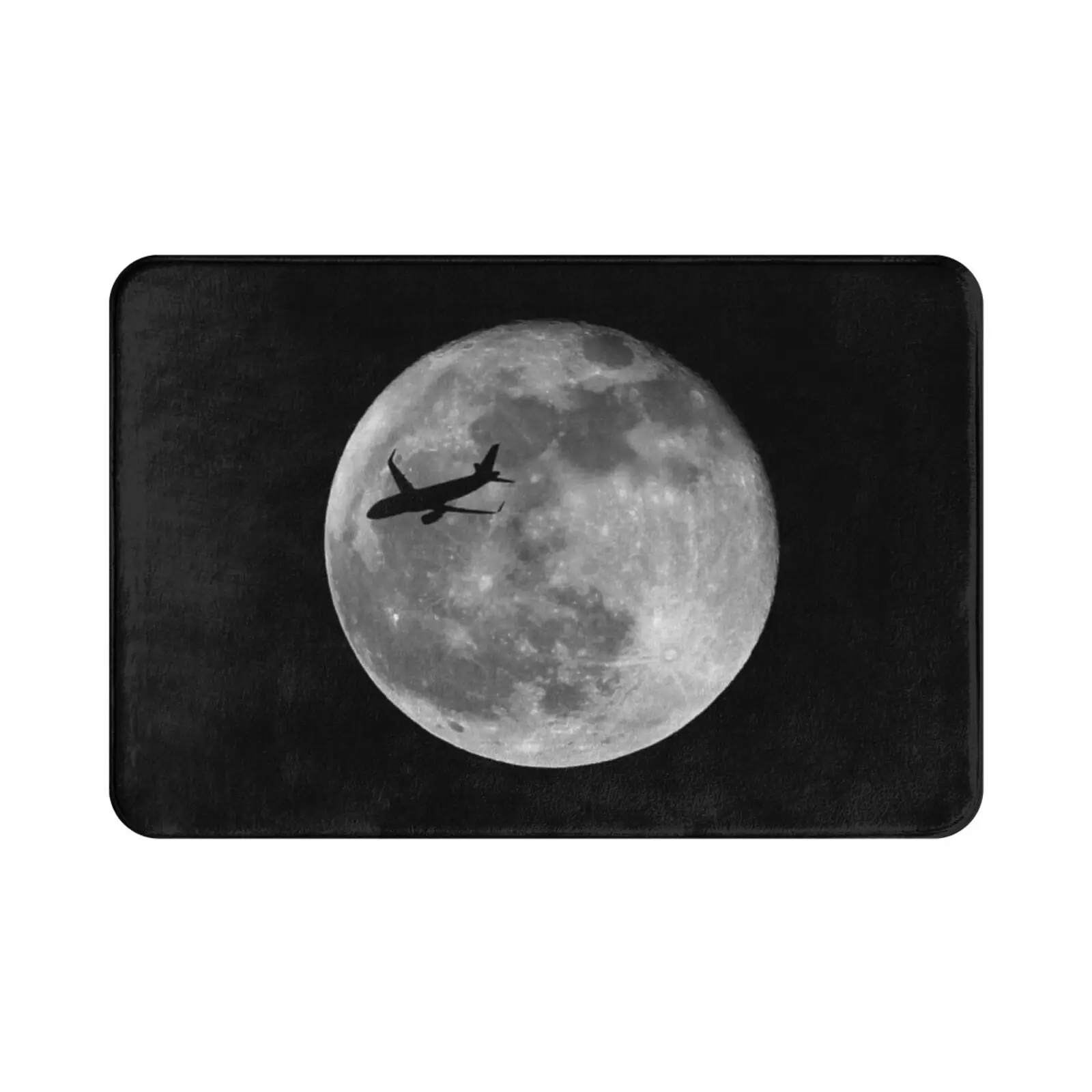 Airbus A320 The Moon Carpet Mat Rug Cushion Soft Moon Airbus Plane Jet A320 A320 200 Sharklets Winglets Passenger