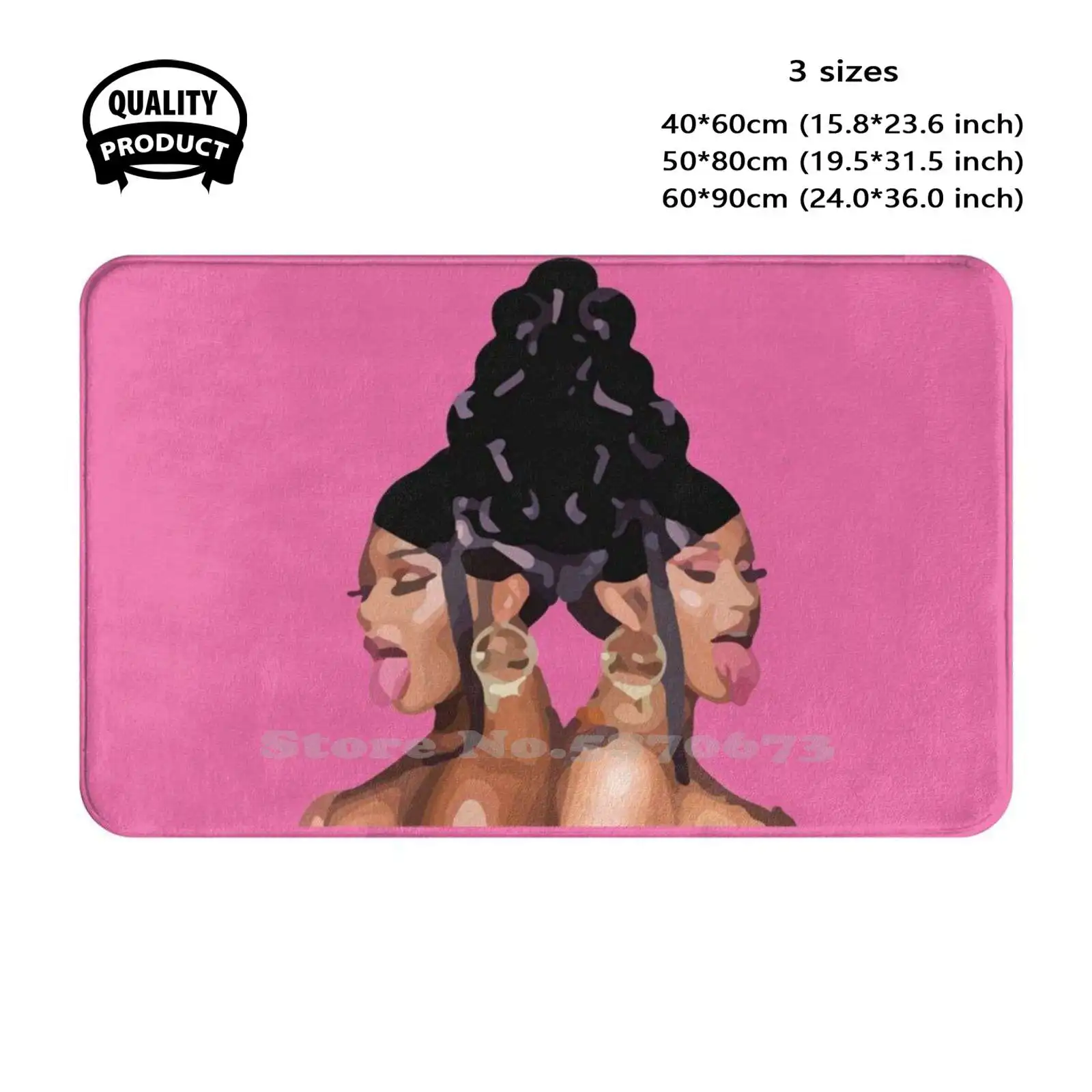 Wap | Cardi B Soft Cushion Home Carpet Door Mat Car Rug Wap 2020 Wap Cardi B Wap Song Wap Music Cardi B 2020 Megan Thee