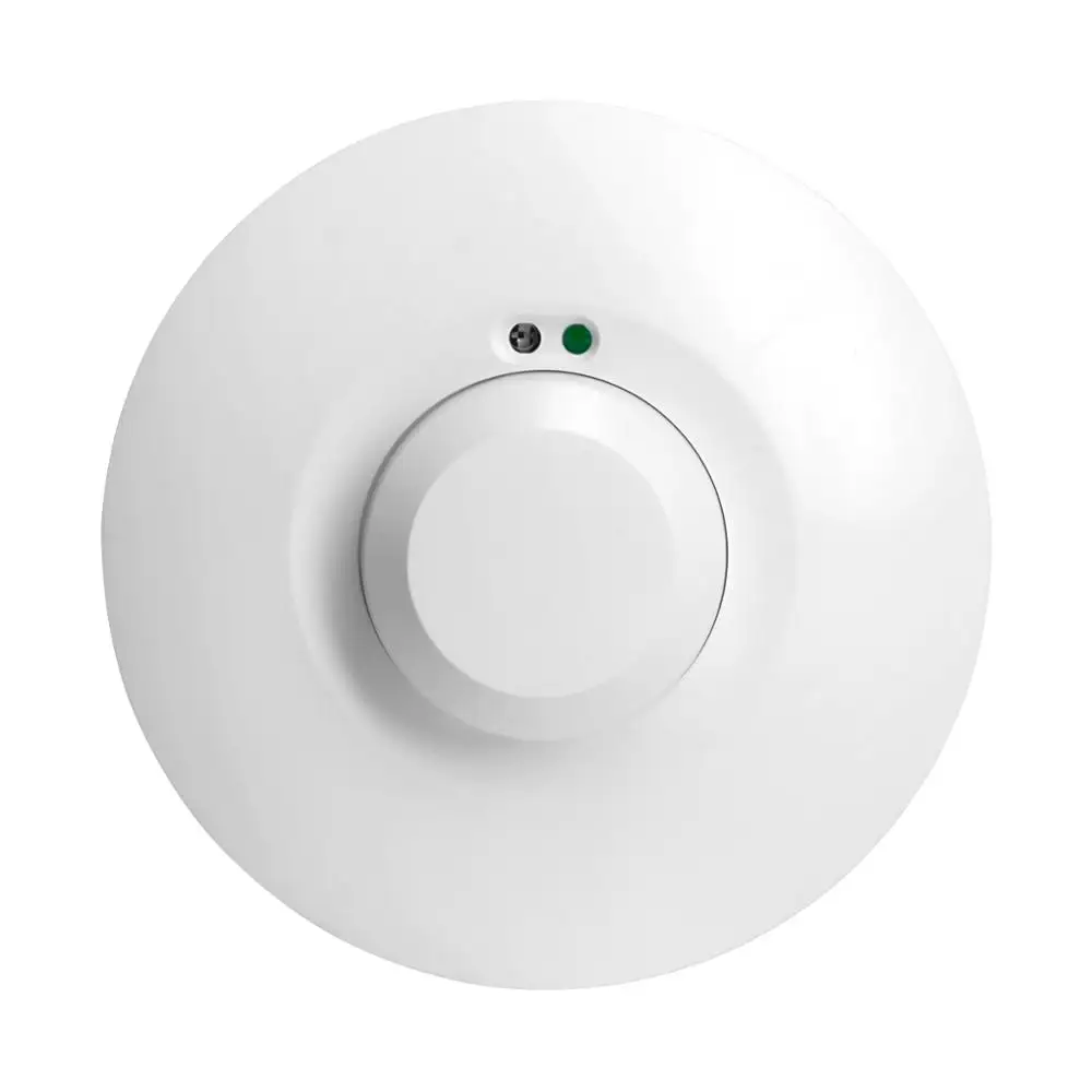 Montaggio a soffitto 220V 360 gradi sensore Radar a microonde movimento del corpo interruttore luce rilevatore HF