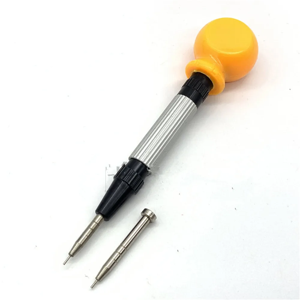 Novo 13cm/5.1in prata relógio banda link pino removedor pulseira perfurador ajustando correias liga de aço ferramenta reparo com agulha
