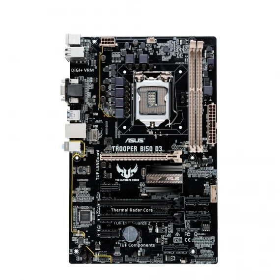 ASUS TROOPER B150 D3 Motherboard LGA 1150 Intel B150DDR3 32GB support Core i3-6300 i7-6700 6100 6500 7500 7700 G4620 cp ATX