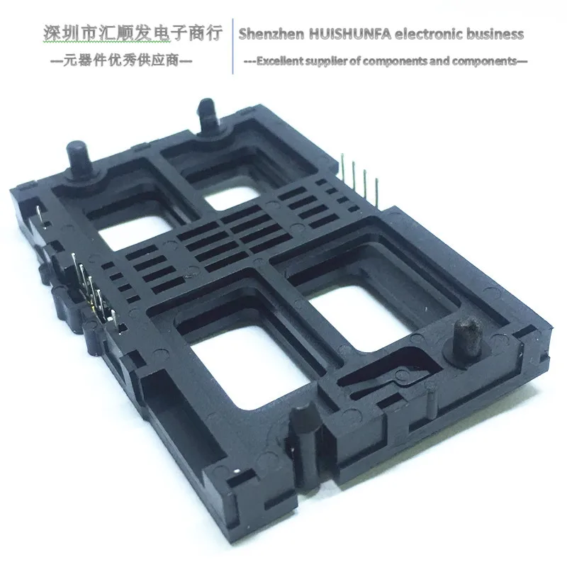 イェ新 KF-036 大 ic カードスロット、ノーマルクローズ、 8PIN ストレートプラグ、セットトップボックスカードホルダー