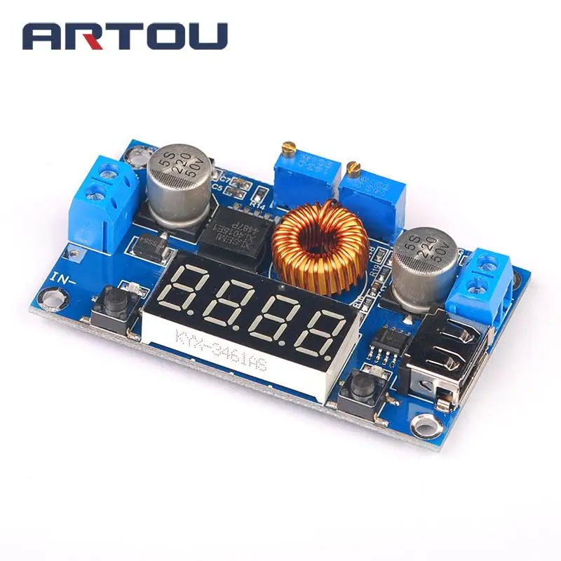 5A Lithium Battery Step down Charging Board power supply module Led Power Converter Charger Step Down Drive  Module XL4015