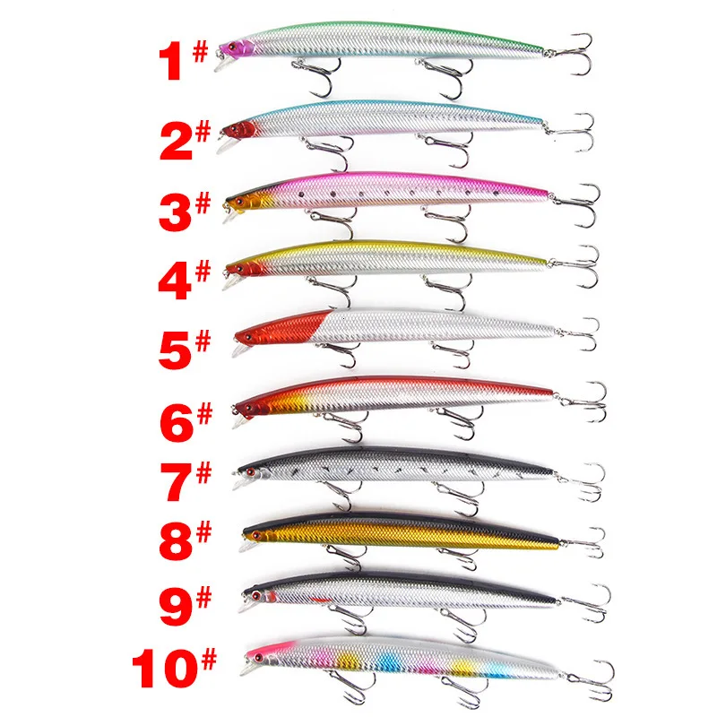 Señuelo Minnow Jerkbait para lubina – Cebo agua salada - imagen 5