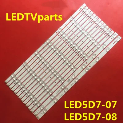 New 14 PCS/set LED Backlight strip for POLAROID MHDV5533-U4 JVC LT-55C550 LED55D08B-ZC14CG-02 LED55D07A-ZC14CG-02 30355008225