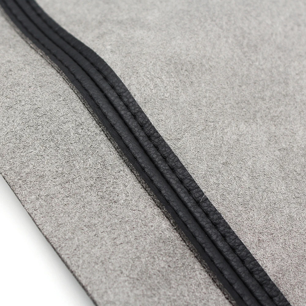 ONLY 3 DOORS Car Accessories Front 2 Doors Armrest Panel Microfiber Leather Cover Trim For VW Polo 2011 2012 2013 2014 2015 2016