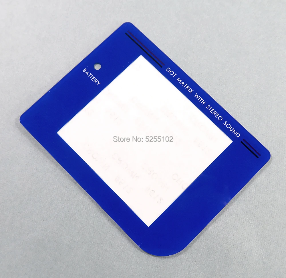 1 pz lente protettiva di ricambio per schermo in plastica per Nintendo Gameboy Classic GB Lens Protector Mirror
