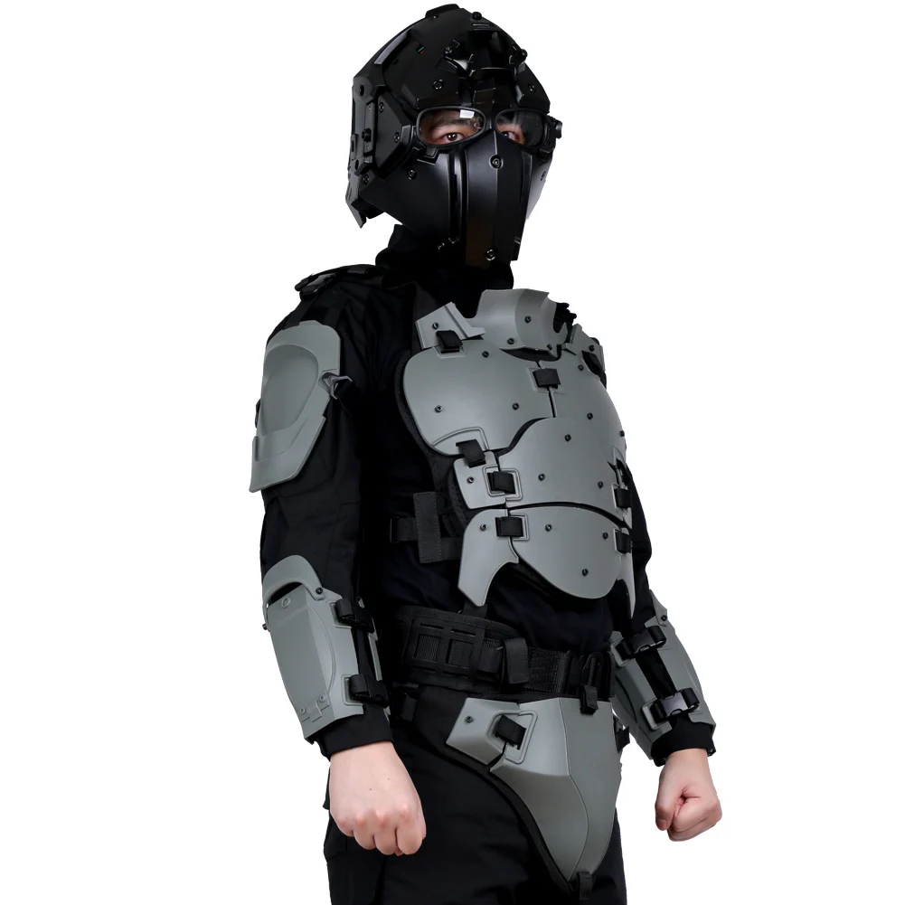 Generic Gilet tactique, Gilet de protection d'entraînement ajustable pour l'extérieur, Costume d'armée Airsoft Paintball - Prix pas cher | CI