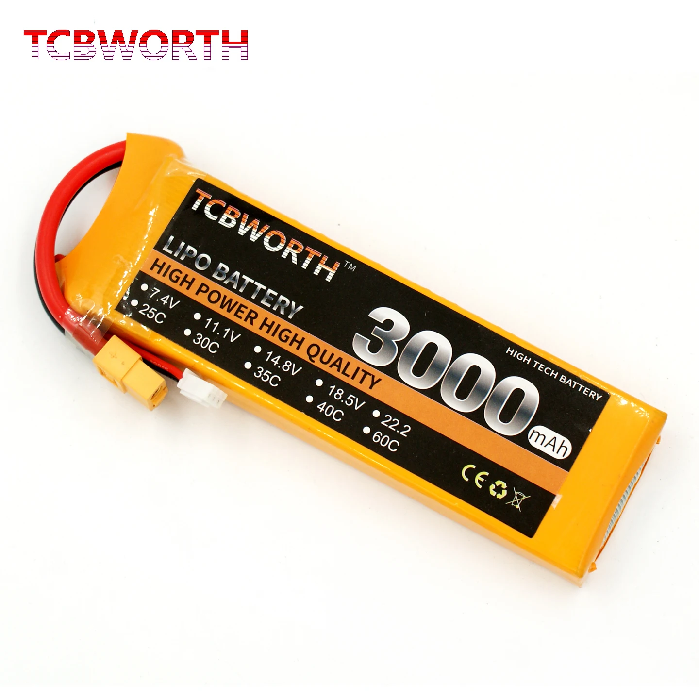 New Design 2S RC Drone LiPo Battery 7.4V 3000mAh 25C 35C 60C LiPo For RC Helicopter Airplane Quadrotor Car Boat 7.4V Batteries