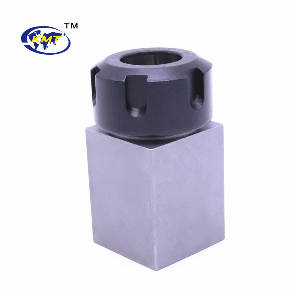 1 pz quadrato ER25 ER32 ER40 Chuck Block molla in acciaio duro Collet Chuck Seat per tornio CNC macchina per incidere perforazione del foro trasversale