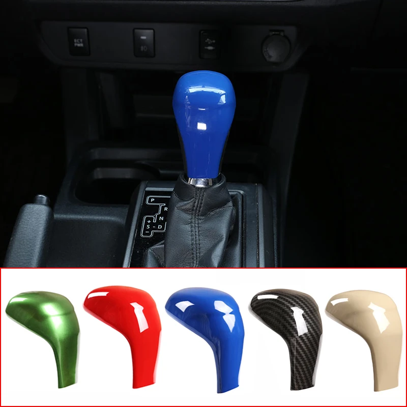 

For Toyota Tacoma 2016-2020 Car-styling Speed Gear Shift Knob Head Cover Trim Parts,ABS Plastic,Auto Modification Accessories