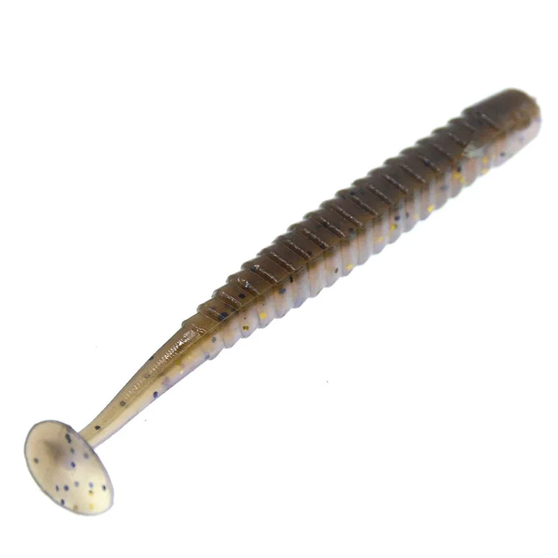 Angeln Kunstköder Simulation Schmerle Erde Wurm Weiche Köder 8 cm 2g Wurm Köder Lot 6 Stück – Detail 5