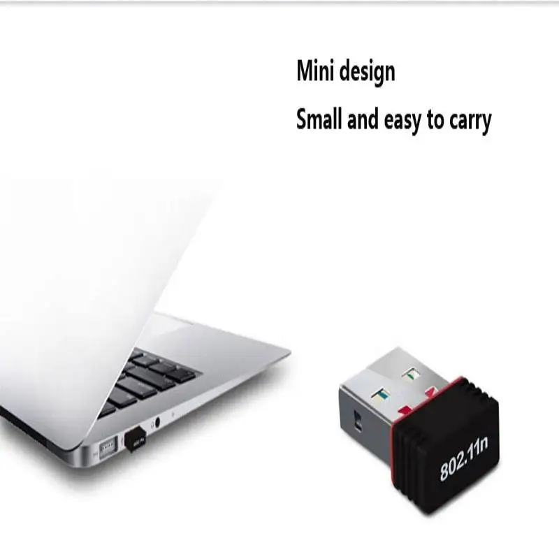 TEROW Liên Kết Mini 150Mbps Mạng Không Dây 2.4G Wifi WLAN MT7601 USB2.0 2dBi Dành Cho Máy Tính Bảng/Máy Tính/Tivi Box/Camera Quan Sát/Máy Tính Để Bàn