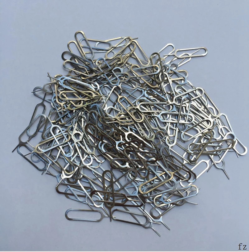 50000 Pcs Sim Card Ejector Tools for iPhone 6 7 8 X Sim Card Tray Eject Pin Key Tool for Samsung S7 edge for Mobile Phones