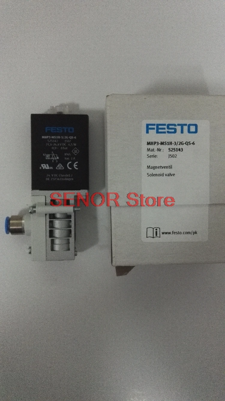 Brand new original solenoid valve MHP3-MS1H-3/2G-QS-6 (525143) DC24V