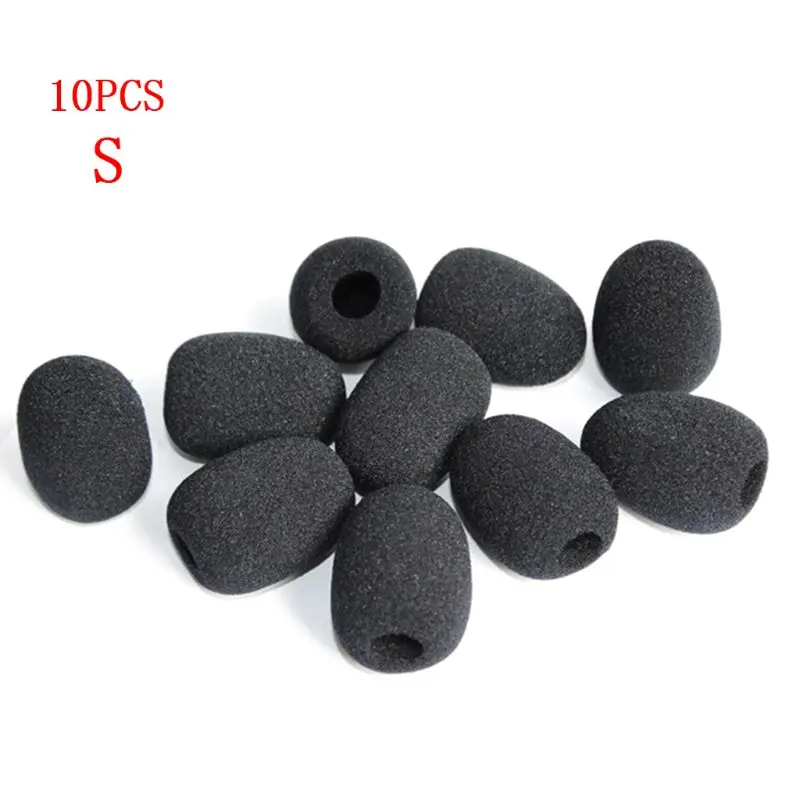 Microphone Foam Windscreen Microphone Foam Cover, Mic Wind Cover Sponge Foam for Dance Halls, Conference Rooms,