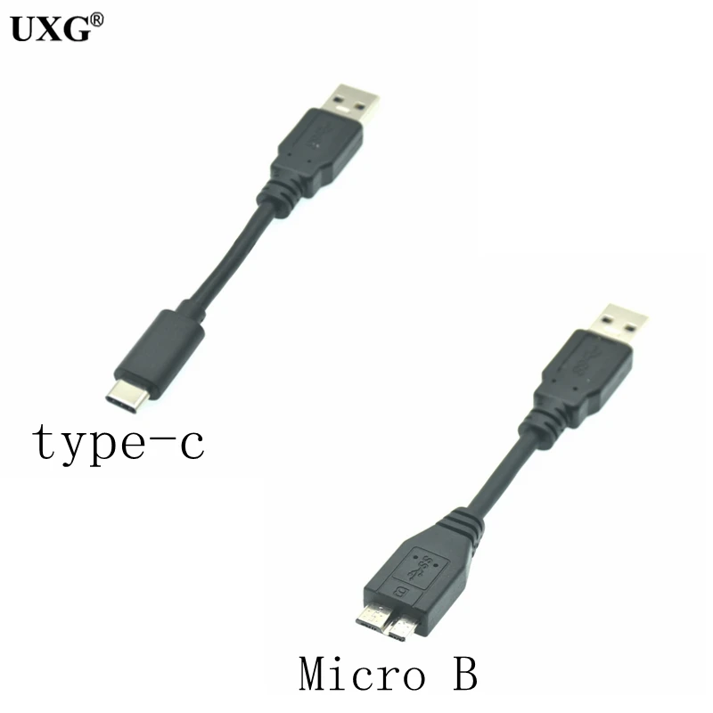 short 10cm 20cm 30cm 50cm 1ft USB 3.0 Male A to USB 3.0 Micro B type-cable USB 3.0 Micro B Cord for External Hard Drive Disk HDD