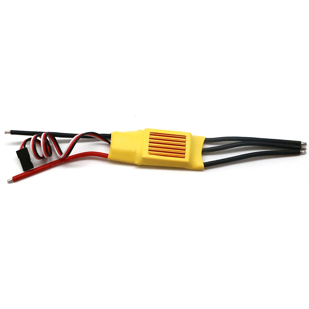 Rc 20A 30A 40A 50A 60A 80A ESC Brushless Motor Speed Controller ESC with Heat Sink For Rc Drone Helicopter Airplane Car Boat