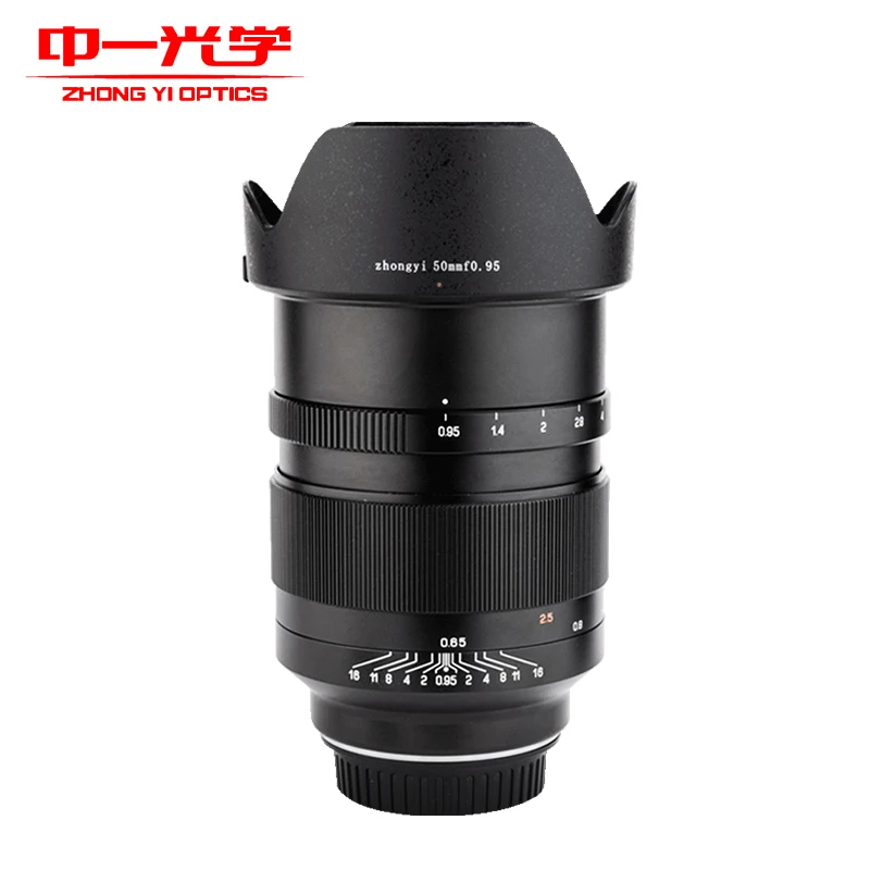 Zhongyi 50mm F0.95 Camera Lens Full-frame Fixed Focus Lens For Canon EF Leica M Mount SLR Cameras