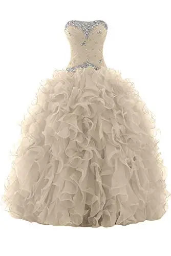 ANGELSBRIDEP-vestidos de quinceañera, 15 años, corpiño con cuentas de cristales a la moda, hasta el suelo, 16 vestidos de depurador, 2021