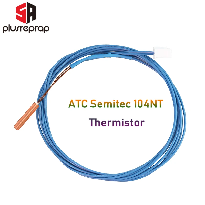 ATC Semitec 104GT-2 104NT-4-16C054RT or NTC 100K 3950 Thermistor Cartridge 280℃ for V6 and Volcano PT100 Cartridges Heat Block