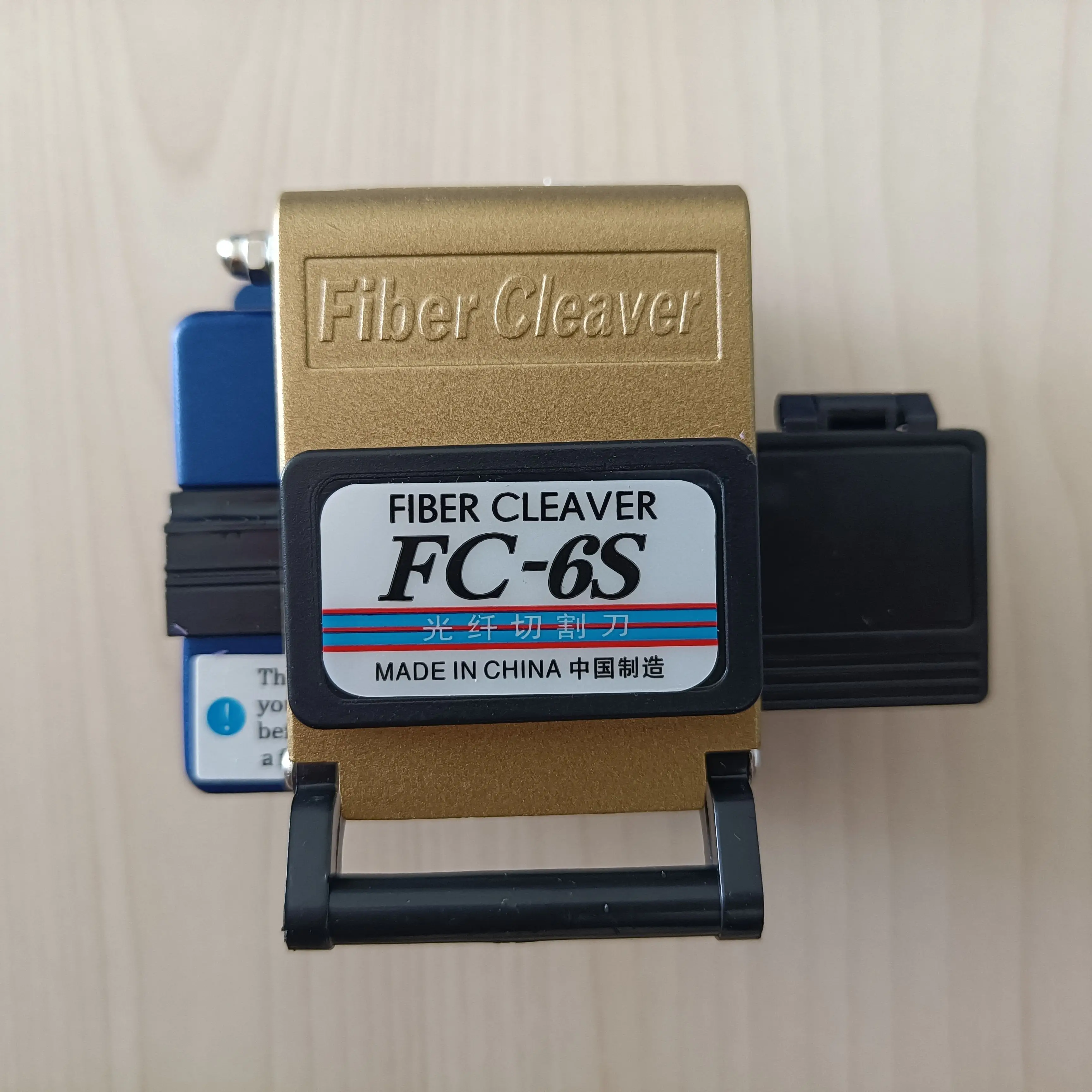 

Blue Guide FC-6S Fiber Optic Cleaver Optical Fiber Cleaver For FTTX FTTH Cutting Cleaver with Fiber Scrap Collector FreeShipping