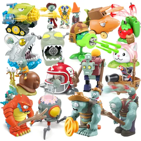 1 pièces nouveaux planètes VS ZOMBIES PVZ tireur de pois patron figurine modèle jouet poupées tir Dave Allstar jouet enfants cadeaux pour les garçons