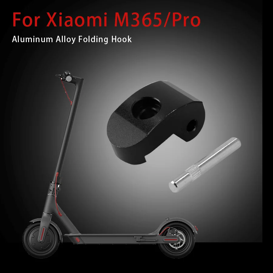 For Xiaomi M365 Pro Reinforced Aluminium Replacement Lock Hinge Repair Latch Electric Scooter Reinforced Folding Hook Plus Parts